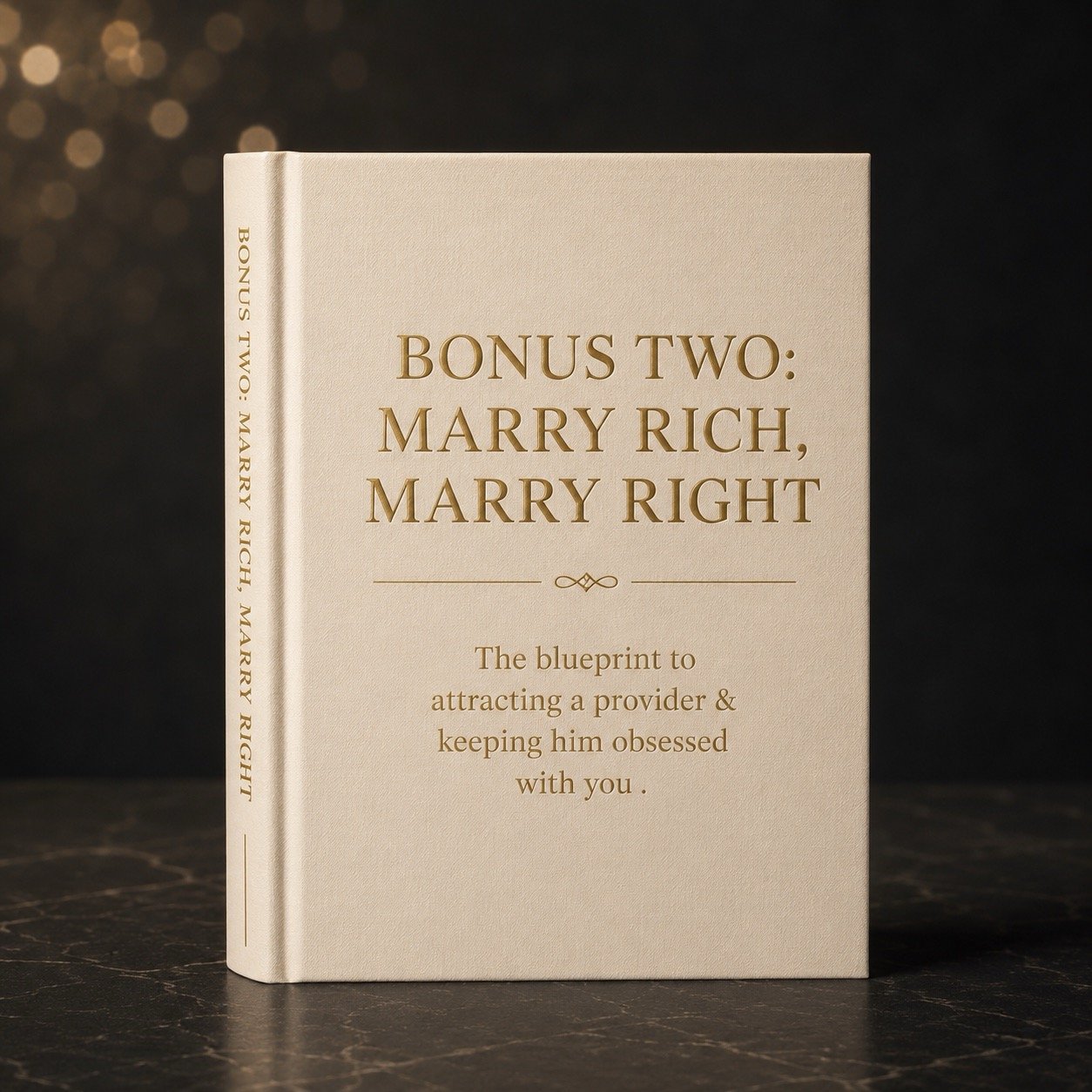 Bonus: Marry Rich, Marry Right